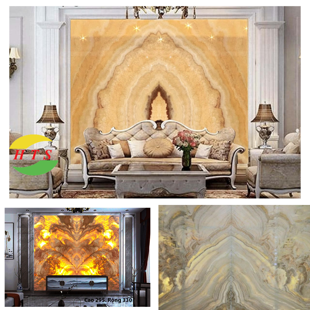 tranh đá đối xứng